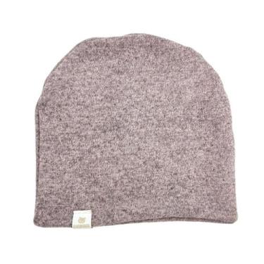 Imagem de Touca Lã Lisa Lazinha Quentinha Inverno Bebê Básica Inverno - Fofotinh