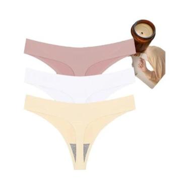 Imagem de Conjunto De Lingerie Sexy E Respirável Para Mulheres, T-back G-String,