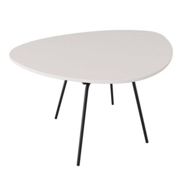 Imagem de Mesa de Jantar Orgânica 120cm Barcelona Off White
