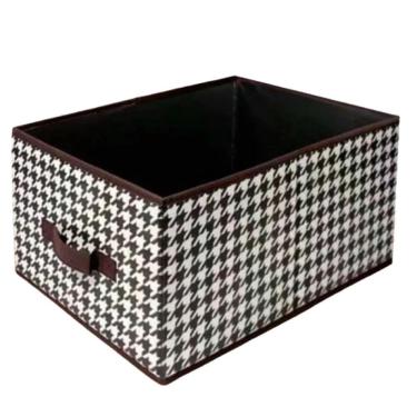 Imagem de Cesto Organizador de Tecido 40 x 27 x 20 cm - 6318 - Bono