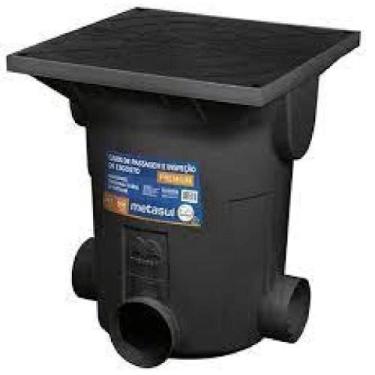 Imagem de Caixa De Passagem E Inspeção De Esgoto Premium - 011005103 - Metasul C