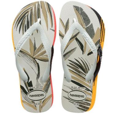 Imagem de Chinelo Havaianas Aloha Fc Masculino, Branco navajo, 37/38