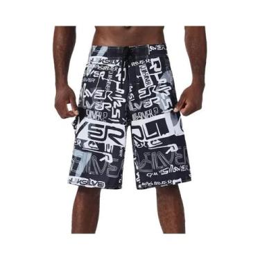 Imagem de Bermuda Masculina Estampada Para Natação, Surf, Praia E Corrida, Moda 