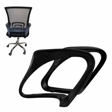 Imagem de Braços de Cadeira de Escritorio Par Ergometrico Apoio Confortavel Resistente Home Office Trabalho Estudo Casa Sala