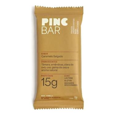 Imagem de Barra De Proteína Caramelo Salgado Sem Açúcar Pincbar 50g - Congratula