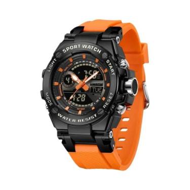 Imagem de Relógio Eletrônico Multifuncional Masculino SANDA 3363 Com Pulseira De
