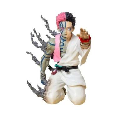Imagem de Figura De Ação Akaza Hakuji De Demon Slayer De 13CM, Modelo Em PVC, Or