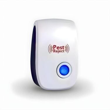 Imagem de Repelente Eletrônico de Pragas Bivolt Ultrassônico Ecológico Seguro para Crianças e Animais Utimix