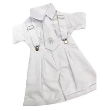 Imagem de Roupa Batizado Casamento Branca Festa Papilloo, Branco