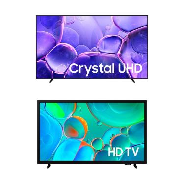 Imagem de Smart TV 85" Crystal UHD 4K U8100F + Smart TV 32" HD H5000F