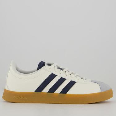 Imagem de Tênis Adidas VL Court Base Feminino Branco e Marinho-Feminino