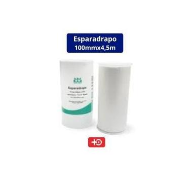 Imagem de Esparadrapo 01 Rolo de 100mmx4,5m Branco - Diversa