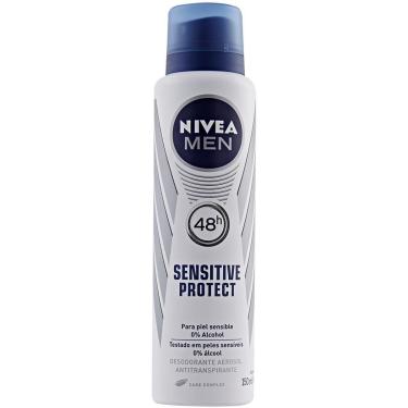 Imagem de Desodorante Aerosol Nivea Sensitive Protect Masculino 90g-Masculino
