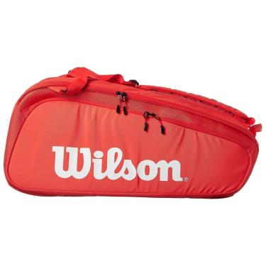 Imagem de Raqueteira Super Tour 9R Vermelha - Wilson-Unissex