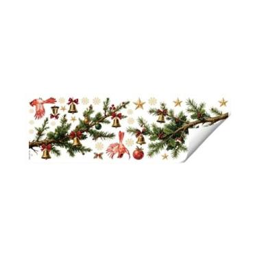 Imagem de Adesivos De Natal Para Janela Em PVC Removíveis Para Quarto Infantil, 