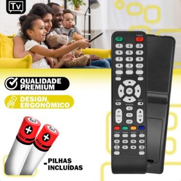 Imagem de Controle Remoto Compatível Com Tv Lcd Philco Netflix - Linksky