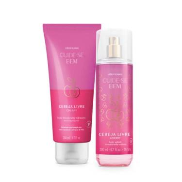 Imagem de Combo Cuide-se Bem Cereja Livre: Loção Corporal 200ml + Body Splash 20