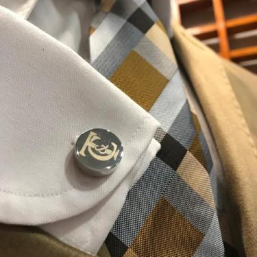 Imagem de Terno masculino Plus Size Azul Marinho Oxford Nº 60 - Via do Terno