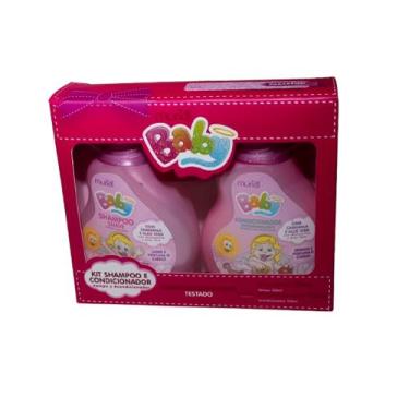 Imagem de kit Shampoo e Condicionador Muriel Baby Rosa e Azul, Rosa