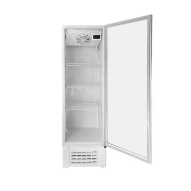 Imagem de Cervejeira Expositora Refrimate VCC400 400L Porta de Vidro Branca com Transformador Bivolt