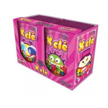 Imagem de Chiclete Docile Mini Xclé Tutti Frutti 11Gx24Un