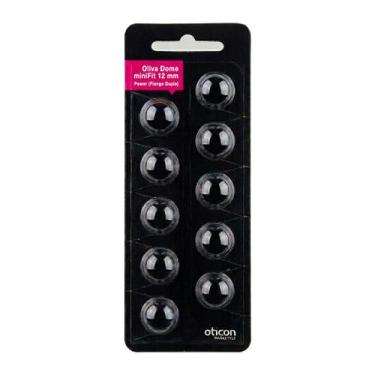 Imagem de OFERTA 10 Olivas Dome miniFit Oticon Power Flange Dupla 5mm 8mm 10mm 1