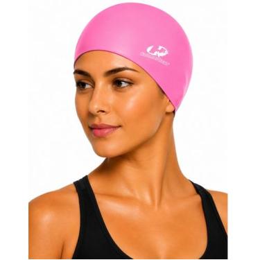 Imagem de Touca Natação Silicone Slim Polybag Hammerhead Alta Elasticidade 30% M
