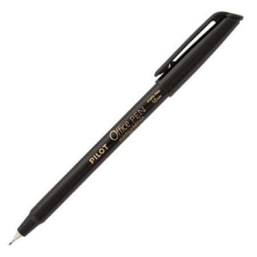 Imagem de Caneta hidrográfica Office Pen 1.0 Preta - Pilot