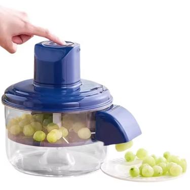 Imagem de Maquina de Descascar Frutas Eletrica Descascador Legumes Comida Alho Alimento Temperos Cozinha Cocçao Pratos