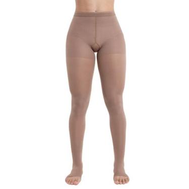 Imagem de Meia calça média compressão sem ponteira kendall, M, Mel
