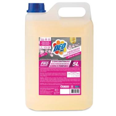 Imagem de Detergente para Extratora Deoline Brisa do Verão 5 Litros - Limpeza Pr