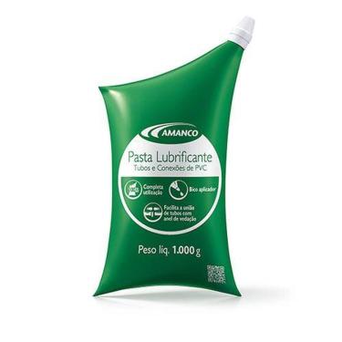 Imagem de Pasta Lubrificante com Bico Aplicador para Juntas Elásticas Inflamável 1KG Amanco