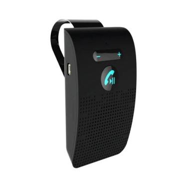 Imagem de Kit Bluetooth Para Carro Com Clip Para Visor Solar, Receptor De Áudio 