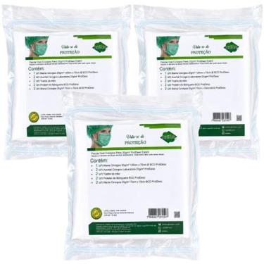 Imagem de 3 Kit Cirúrgico Pério 20g ProstDesc Estéril Com 9 Peças - Protdesc