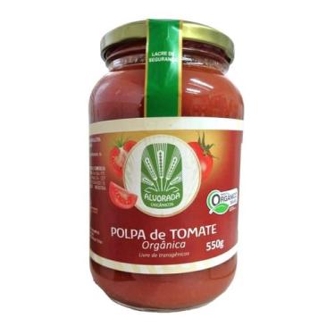Imagem de Polpa de Tomate Orgânico Alvorada 550g