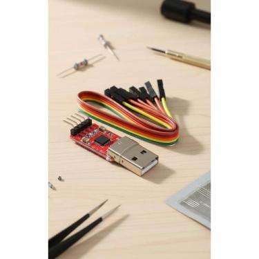 Imagem de 2x Conversor USB para TTL UART 5 Pinos CP2102 Alta Velocidad - Congrat