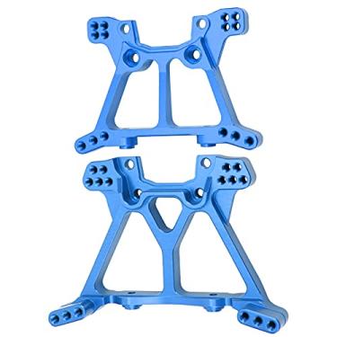 Imagem de Torre de choque dianteiro traseiro RC, Torre de choque RC de metal para carro 1/10 RC(azul)