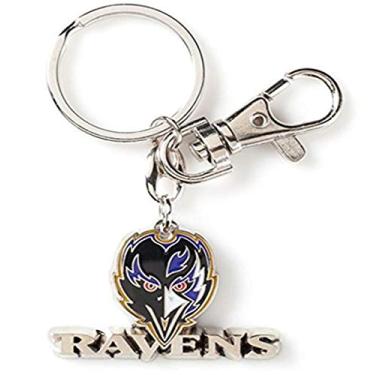 Imagem de Aminco Chaveiro pesado NFL Baltimore Ravens, roxo, 5