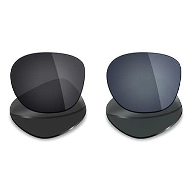Imagem de Mryok 2 pares de lentes polarizadas de substituição para óculos de sol Oakley Garage Rock – Opções