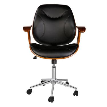 Imagem de Cadeira de Escritório Diretor Giratória Antonella Preta
