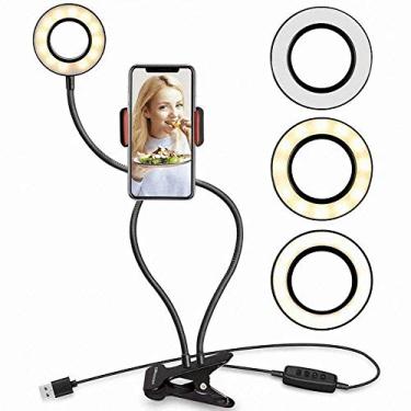 Imagem de Ring Light Articulado Flexível Celular Maquiagem Live Stream Selfie