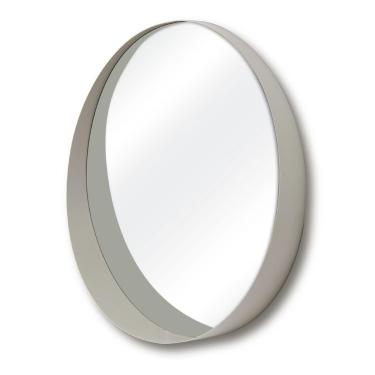 Imagem de Espelho Decorativo Stokolmo Off White 60 Cm Redondo