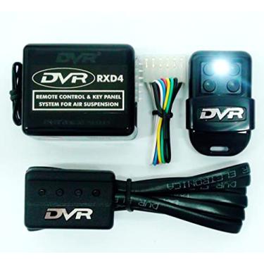 Imagem de Controle DVR RXD4 24v Completo Para Caminhão Suspensão a Ar Longa Distância (#01 Preto, Tensão da Central: 24Vcc)
