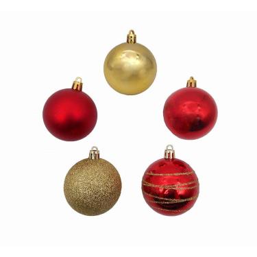 Imagem de Tubo Bola Natal Le 6cm com 30 Unidades