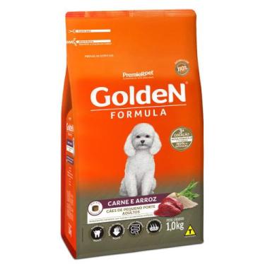 Imagem de Ração Golden Fórmula Mini Bits Para Cães Adultos Sabor Carne E Arroz 1