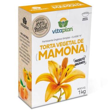 Imagem de Caixa Fertilizante Orgânico Vitaplan Torta Vegetal de Mamona