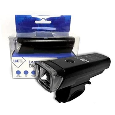 Imagem de Mini Lanterna Farol Para Bicicleta De Led Usb Recarregavel