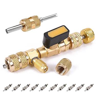 Imagem de Tingpai Fer menta de instalação pa removedor de núc de válvula doméstica R410 R22 Acessório de reposição de ar condicionado de vedação fina