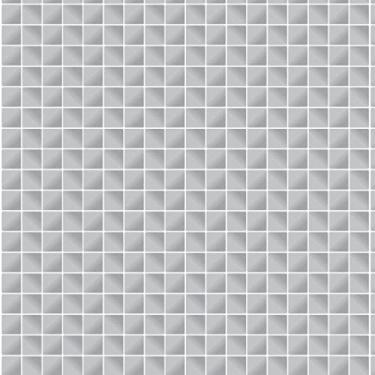 Imagem de Papel de Parede Adesivo Para Cozinha e Banheiro Lavável Pastilha Cinza Rolo 1m