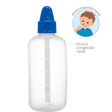 Imagem de Lavador Nasal Alivio Sinusite Criança e Adulto - 250ml Buba